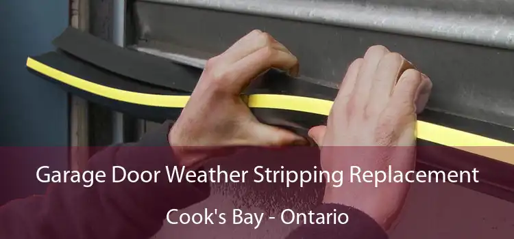 Garage Door Weather Stripping Replacement Cook's Bay - Ontario