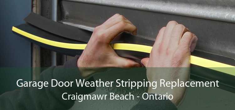 Garage Door Weather Stripping Replacement Craigmawr Beach - Ontario