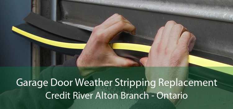 Garage Door Weather Stripping Replacement Credit River Alton Branch - Ontario