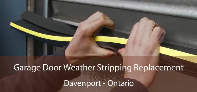 Garage Door Weather Stripping Replacement Davenport - Ontario