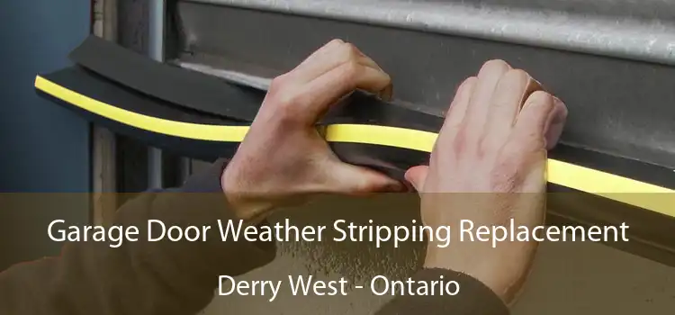 Garage Door Weather Stripping Replacement Derry West - Ontario