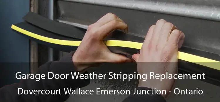 Garage Door Weather Stripping Replacement Dovercourt Wallace Emerson Junction - Ontario