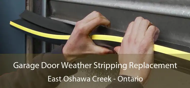 Garage Door Weather Stripping Replacement East Oshawa Creek - Ontario