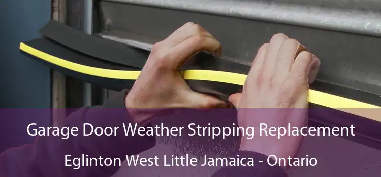 Garage Door Weather Stripping Replacement Eglinton West Little Jamaica - Ontario