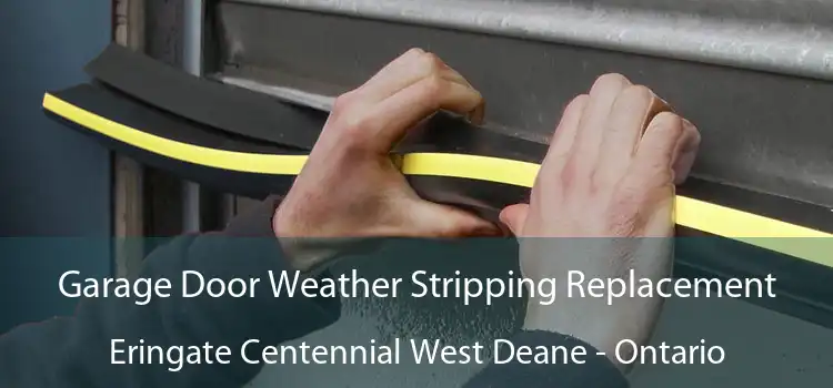 Garage Door Weather Stripping Replacement Eringate Centennial West Deane - Ontario