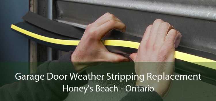 Garage Door Weather Stripping Replacement Honey's Beach - Ontario