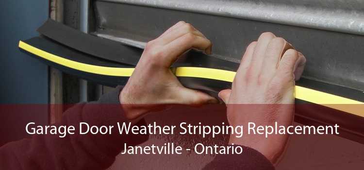 Garage Door Weather Stripping Replacement Janetville - Ontario