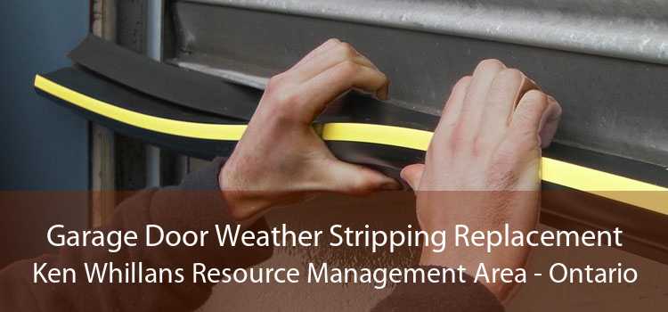 Garage Door Weather Stripping Replacement Ken Whillans Resource Management Area - Ontario