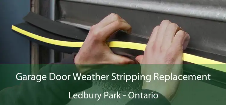 Garage Door Weather Stripping Replacement Ledbury Park - Ontario