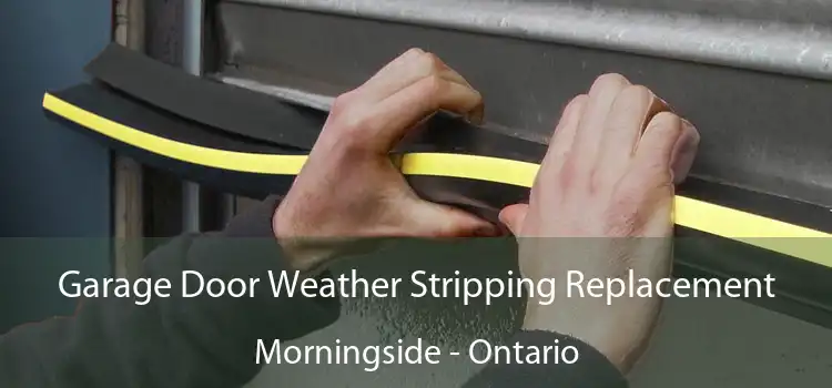 Garage Door Weather Stripping Replacement Morningside - Ontario