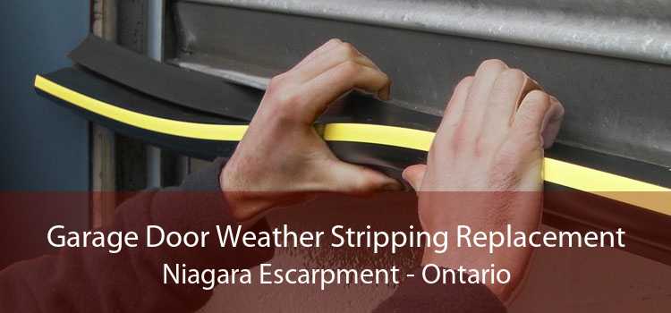 Garage Door Weather Stripping Replacement Niagara Escarpment - Ontario