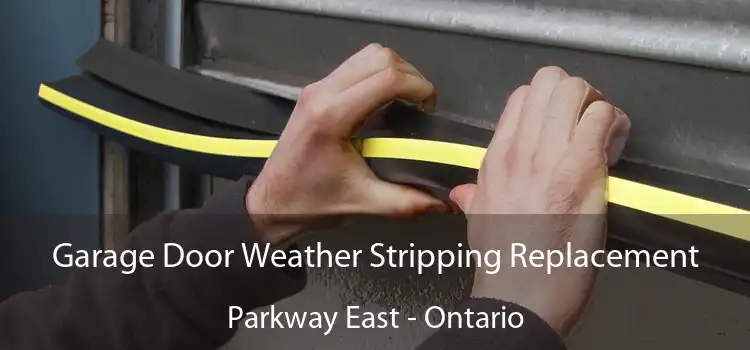 Garage Door Weather Stripping Replacement Parkway East - Ontario