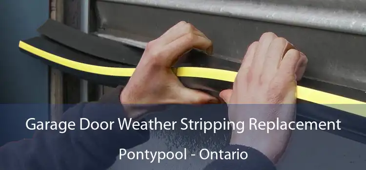 Garage Door Weather Stripping Replacement Pontypool - Ontario