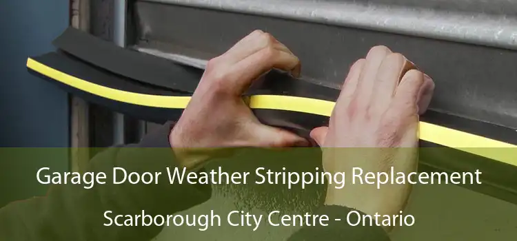 Garage Door Weather Stripping Replacement Scarborough City Centre - Ontario