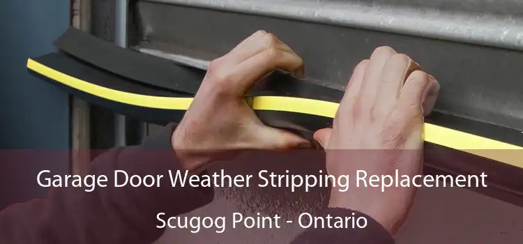Garage Door Weather Stripping Replacement Scugog Point - Ontario
