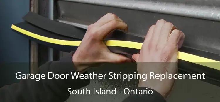Garage Door Weather Stripping Replacement South Island - Ontario