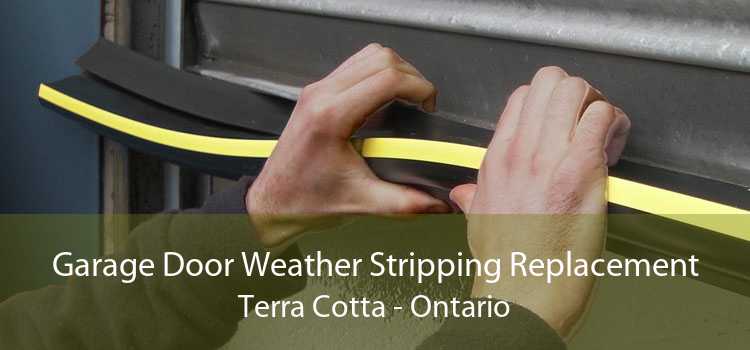 Garage Door Weather Stripping Replacement Terra Cotta - Ontario