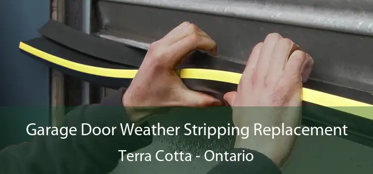 Garage Door Weather Stripping Replacement Terra Cotta - Ontario