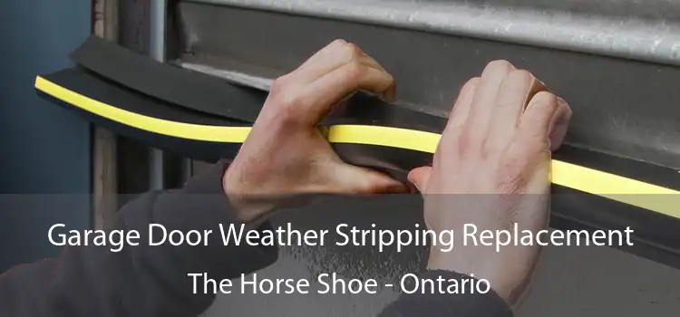 Garage Door Weather Stripping Replacement The Horse Shoe - Ontario