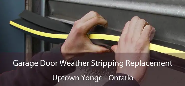 Garage Door Weather Stripping Replacement Uptown Yonge - Ontario