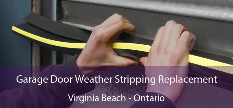 Garage Door Weather Stripping Replacement Virginia Beach - Ontario