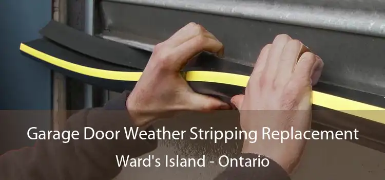 Garage Door Weather Stripping Replacement Ward's Island - Ontario