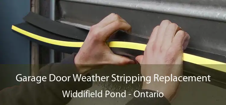 Garage Door Weather Stripping Replacement Widdifield Pond - Ontario