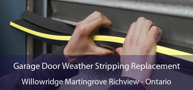 Garage Door Weather Stripping Replacement Willowridge Martingrove Richview - Ontario