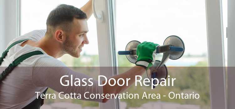 Glass Door Repair Terra Cotta Conservation Area - Ontario