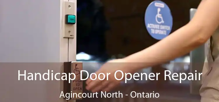 Handicap Door Opener Repair Agincourt North - Ontario