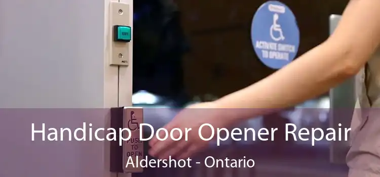 Handicap Door Opener Repair Aldershot - Ontario