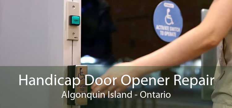 Handicap Door Opener Repair Algonquin Island - Ontario