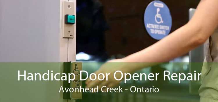 Handicap Door Opener Repair Avonhead Creek - Ontario