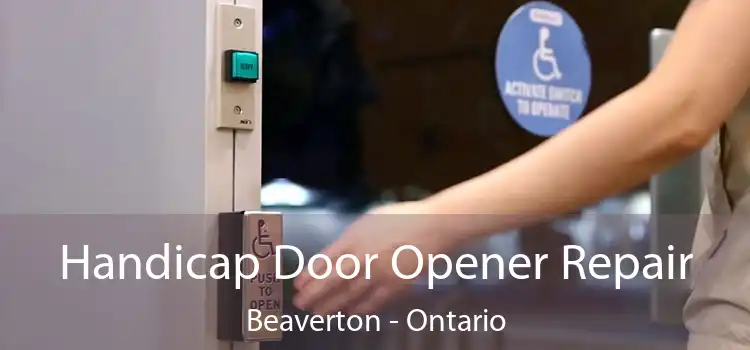 Handicap Door Opener Repair Beaverton - Ontario