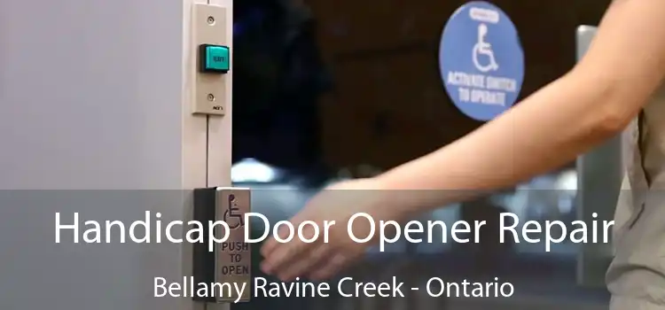 Handicap Door Opener Repair Bellamy Ravine Creek - Ontario