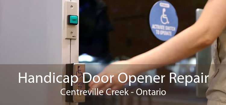 Handicap Door Opener Repair Centreville Creek - Ontario