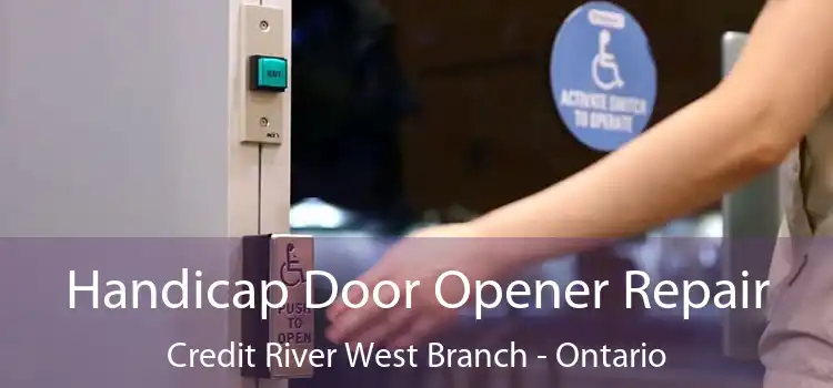 Handicap Door Opener Repair Credit River West Branch - Ontario