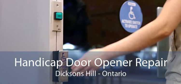 Handicap Door Opener Repair Dicksons Hill - Ontario