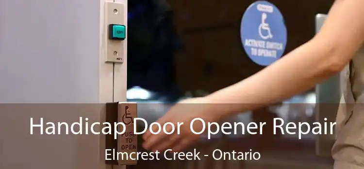 Handicap Door Opener Repair Elmcrest Creek - Ontario