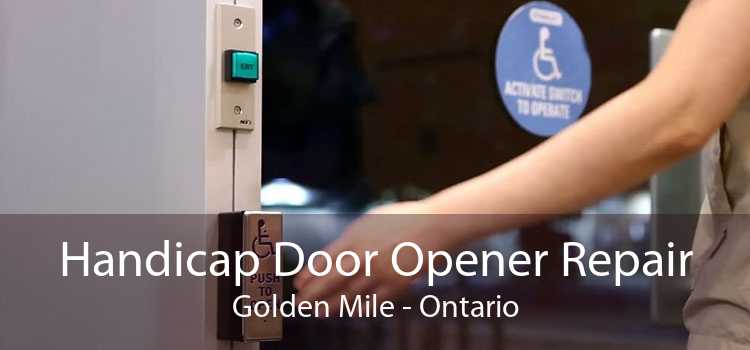 Handicap Door Opener Repair Golden Mile - Ontario