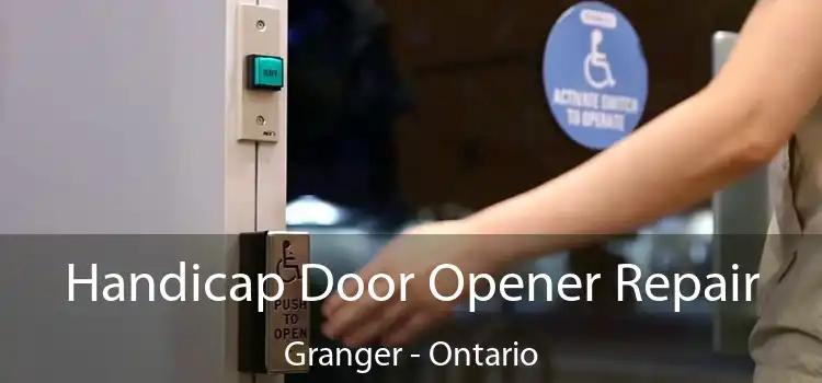 Handicap Door Opener Repair Granger - Ontario
