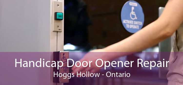 Handicap Door Opener Repair Hoggs Hollow - Ontario