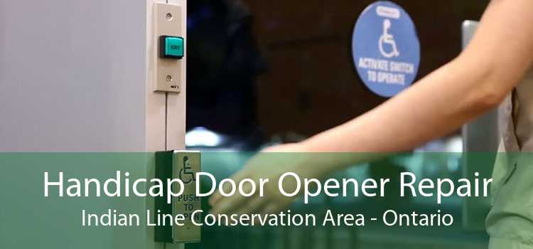 Handicap Door Opener Repair Indian Line Conservation Area - Ontario