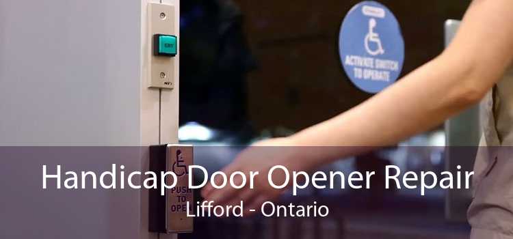 Handicap Door Opener Repair Lifford - Ontario