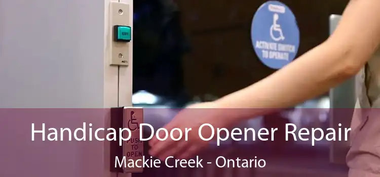 Handicap Door Opener Repair Mackie Creek - Ontario
