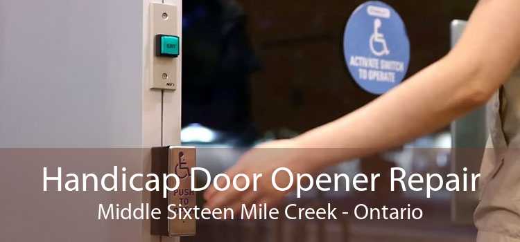 Handicap Door Opener Repair Middle Sixteen Mile Creek - Ontario