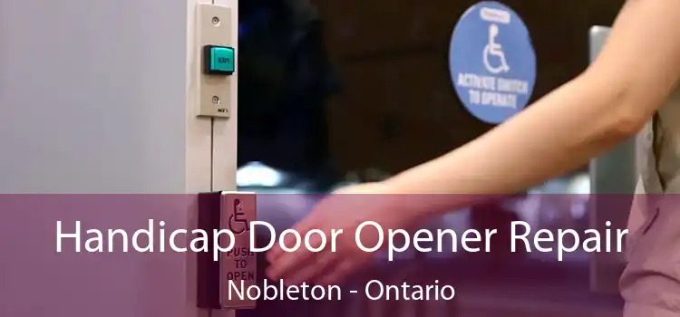 Handicap Door Opener Repair Nobleton - Ontario