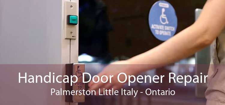 Handicap Door Opener Repair Palmerston Little Italy - Ontario