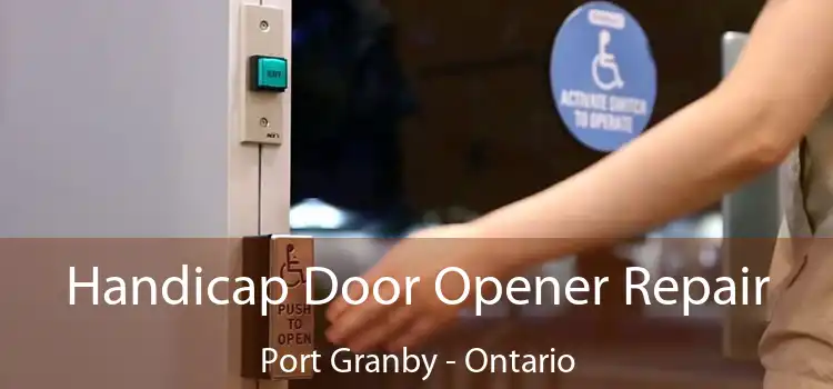 Handicap Door Opener Repair Port Granby - Ontario