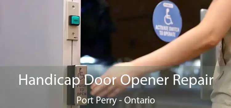 Handicap Door Opener Repair Port Perry - Ontario